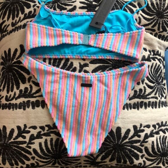 Triangl Swimwear Multicolor Striped Bikini - Picture 4 of 5